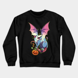 Trick or Treat Opossum Crewneck Sweatshirt